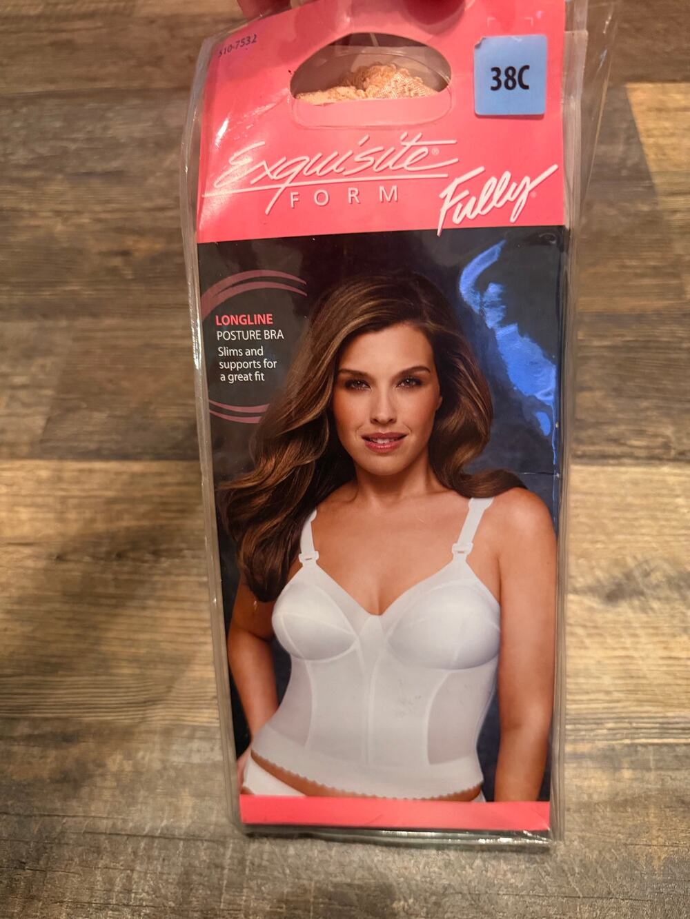 Form Fitting Longline Posture Bra Size 38C New with tags